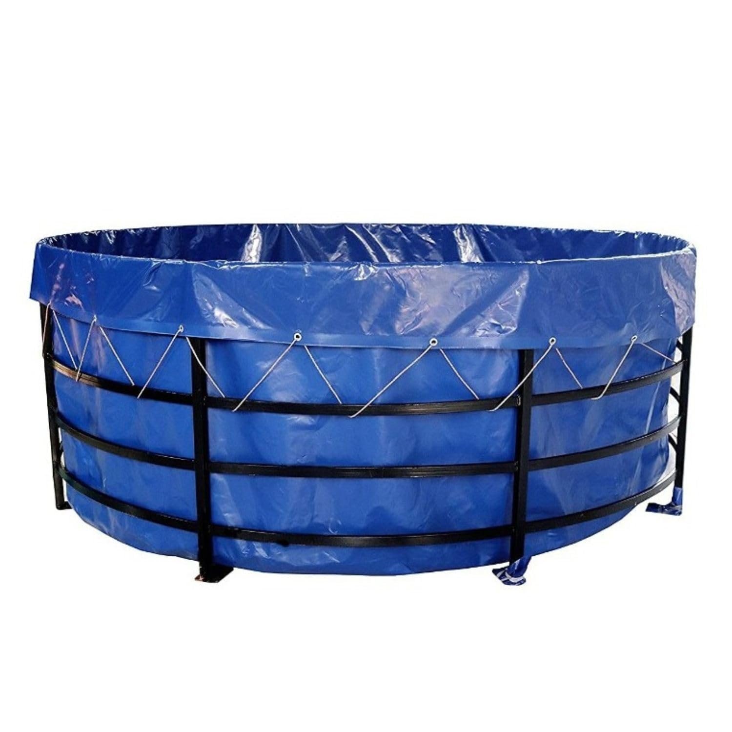 2 Diameter 450 GSM for 4500 LTR Multicolor Biofloc Fish Farming Tank Round Pond Weight 5.66 Kg Height 1.5 Mtr