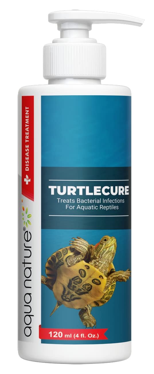 AquaNature® Turtlecure Treats Bacterial Infection for Aquatic Reptiles(120Ml)