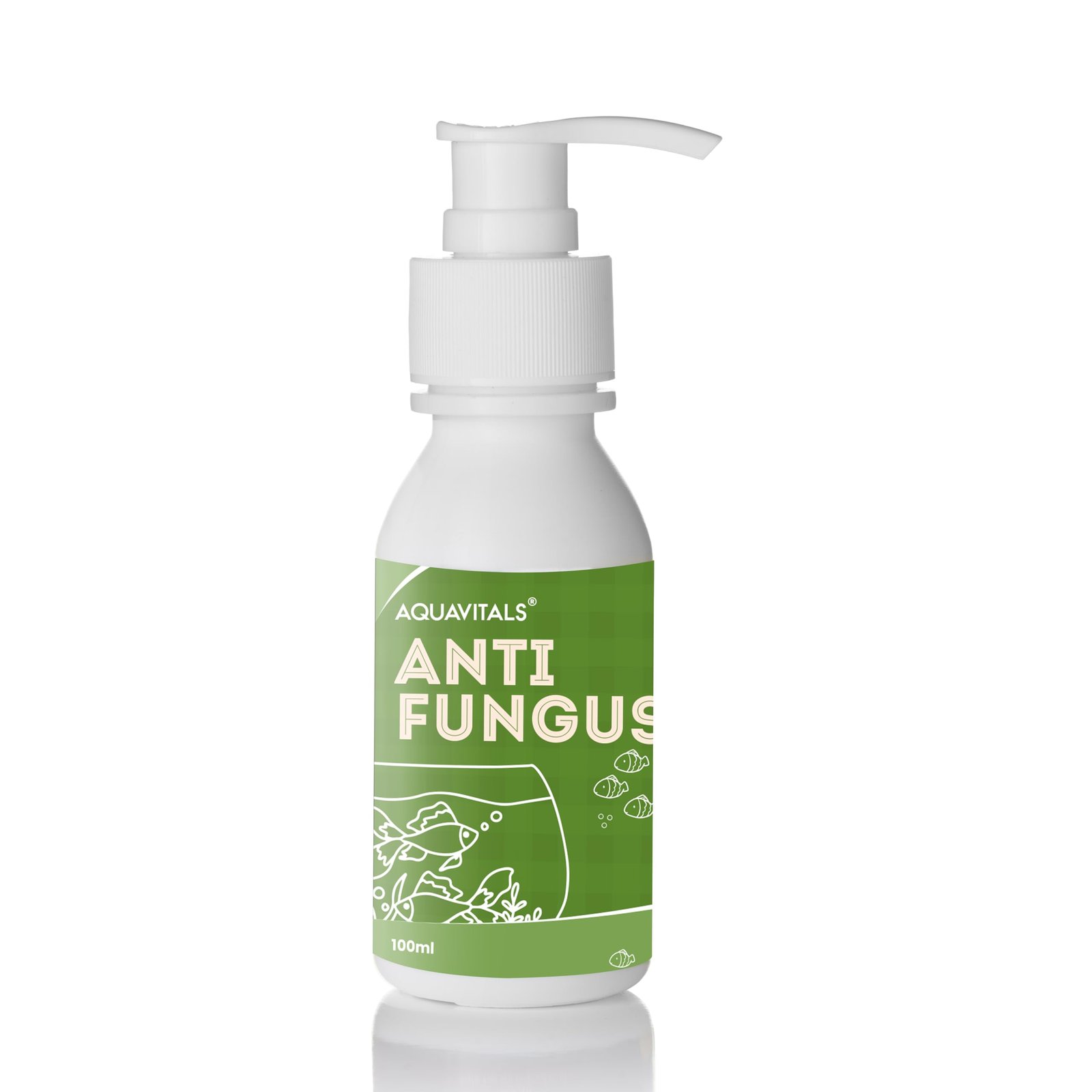 AQUAVITALS Aquarium Needs - Fish Medicine (100ml, Anti Fungus)