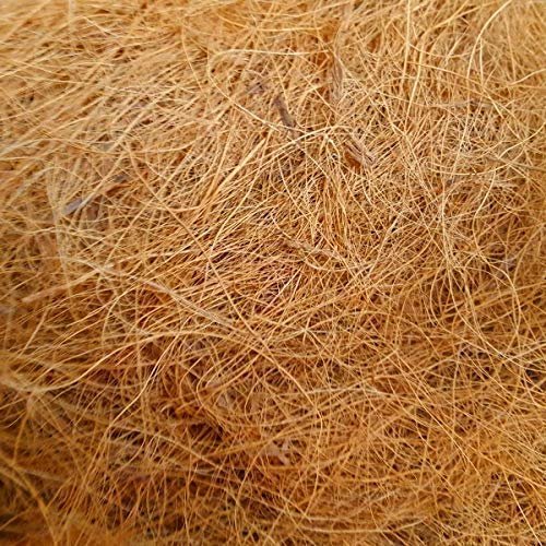 Ararat® Fine Quality Natural Coco Fiber Nesting Material for All Birds and Small Animals Sufficient for 4 Bird Nests