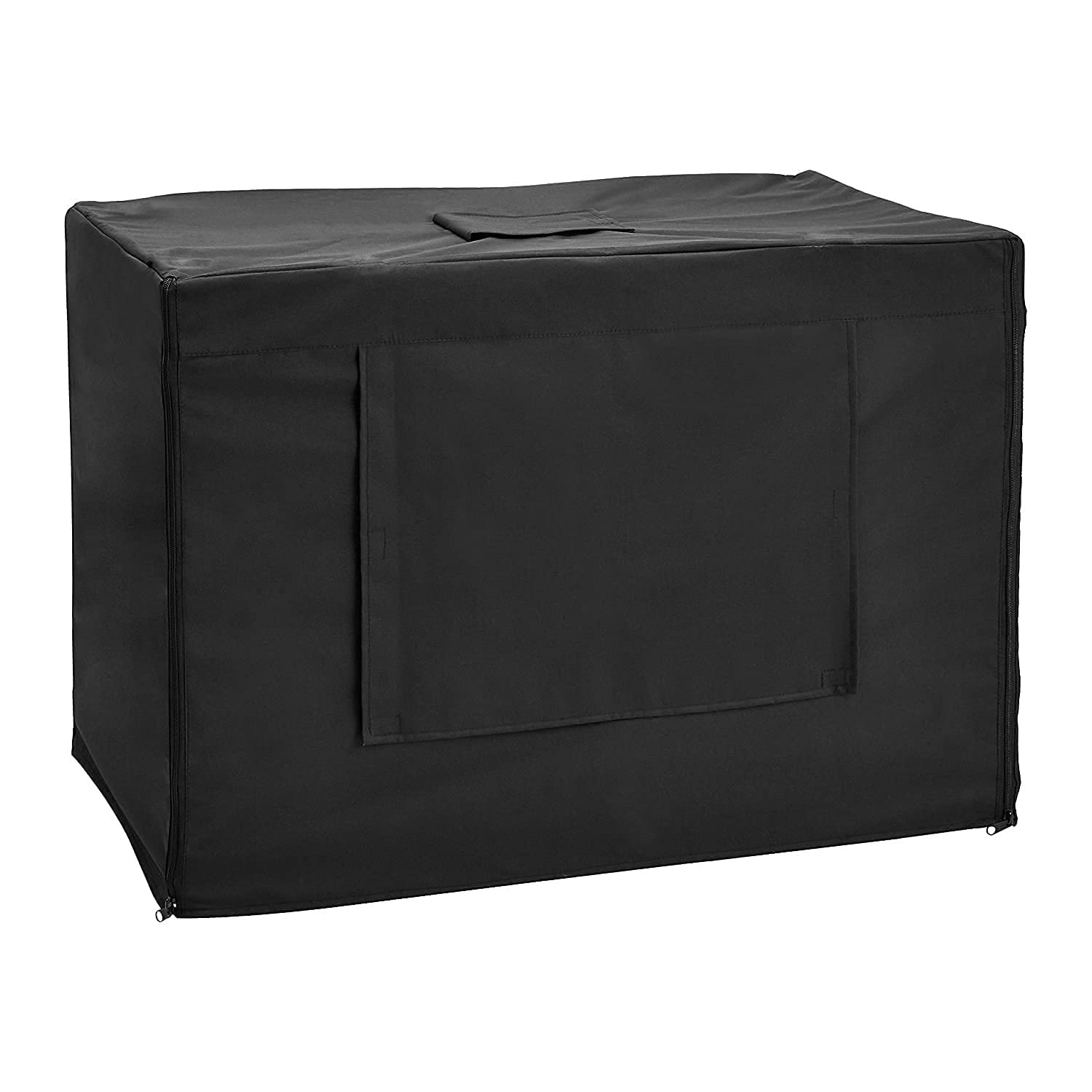 Berlin's Waterproof Dog Cage Cover Heavy Oxford Fabric Windproof Dustproof Kennel Breathable Mesh Windows Secure Fit for Indo