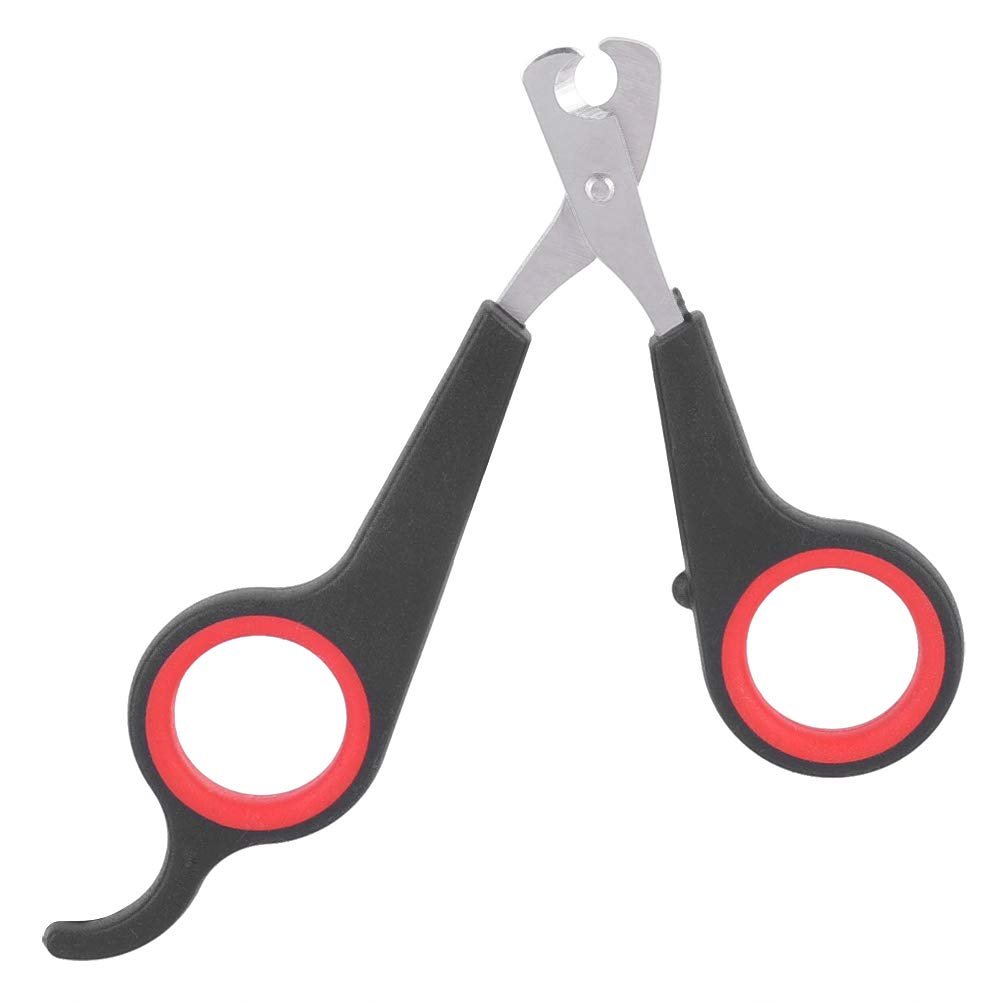Bird Beak Trimmer Nail Clippers for Birds 12×9×1 Pet Bird Small Animals Accessory Grooming Tool Nail Scissors Clipper Black a