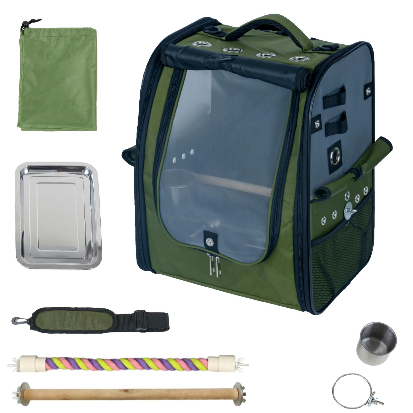 Birds Day Bird Carrier Backpack