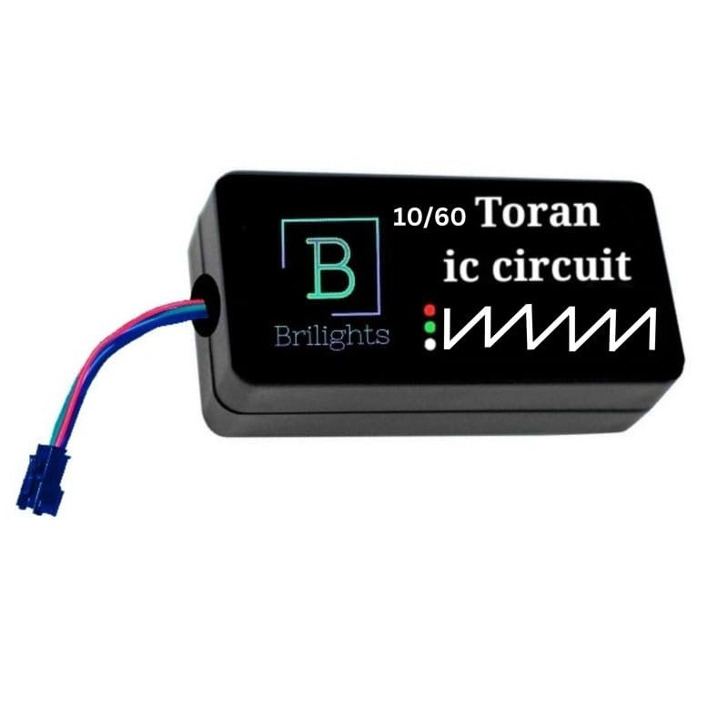 Brilights Toran Controller for Pixel LED Light Toran with More Than 200 Designs WS2811,1906 (Z Type,