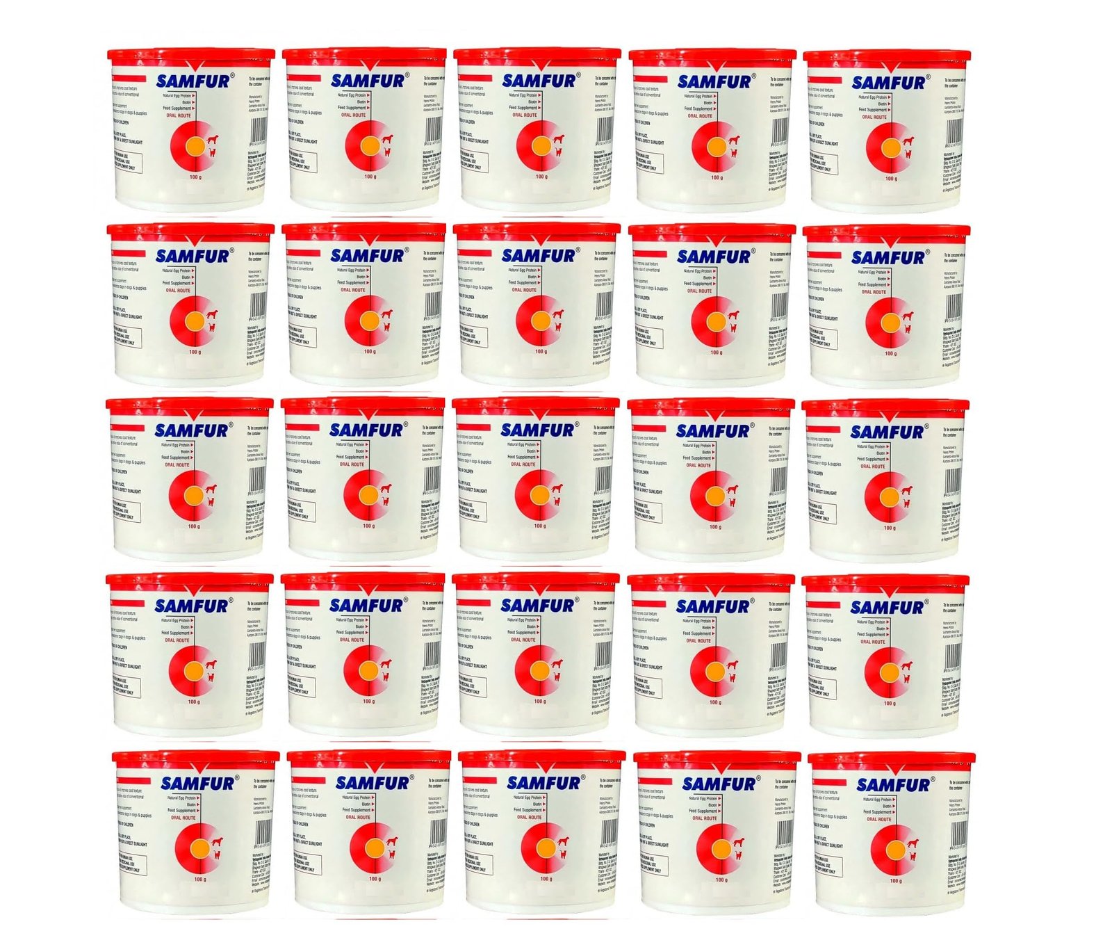 BULLYPET Samfur 100g (Protein Powder) (Pack of 25)