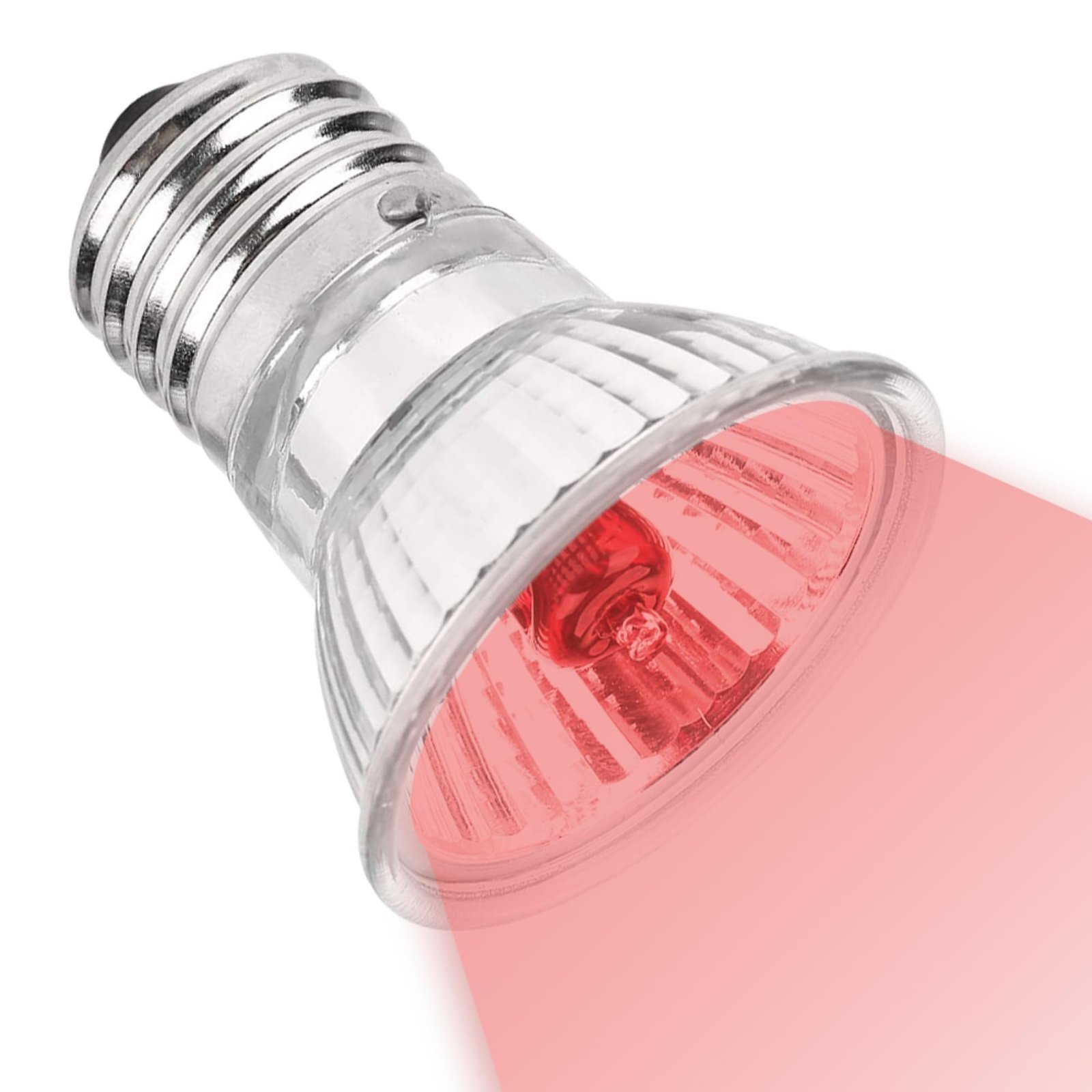 BURAQ 50W Infrared UV Rays (Red) Night Use UVA UVB, Ultraviolet Basking Heat Light Bulb (Set Of 1 UV Bulb - 50W)