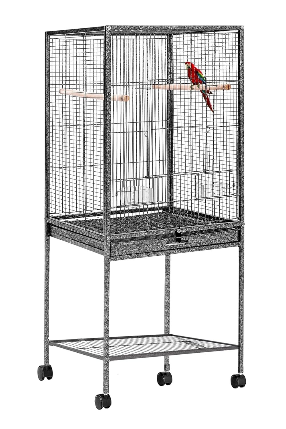 Buraq Pets 48 Inch Extedanble Large Bird Cage | Heavy Duty