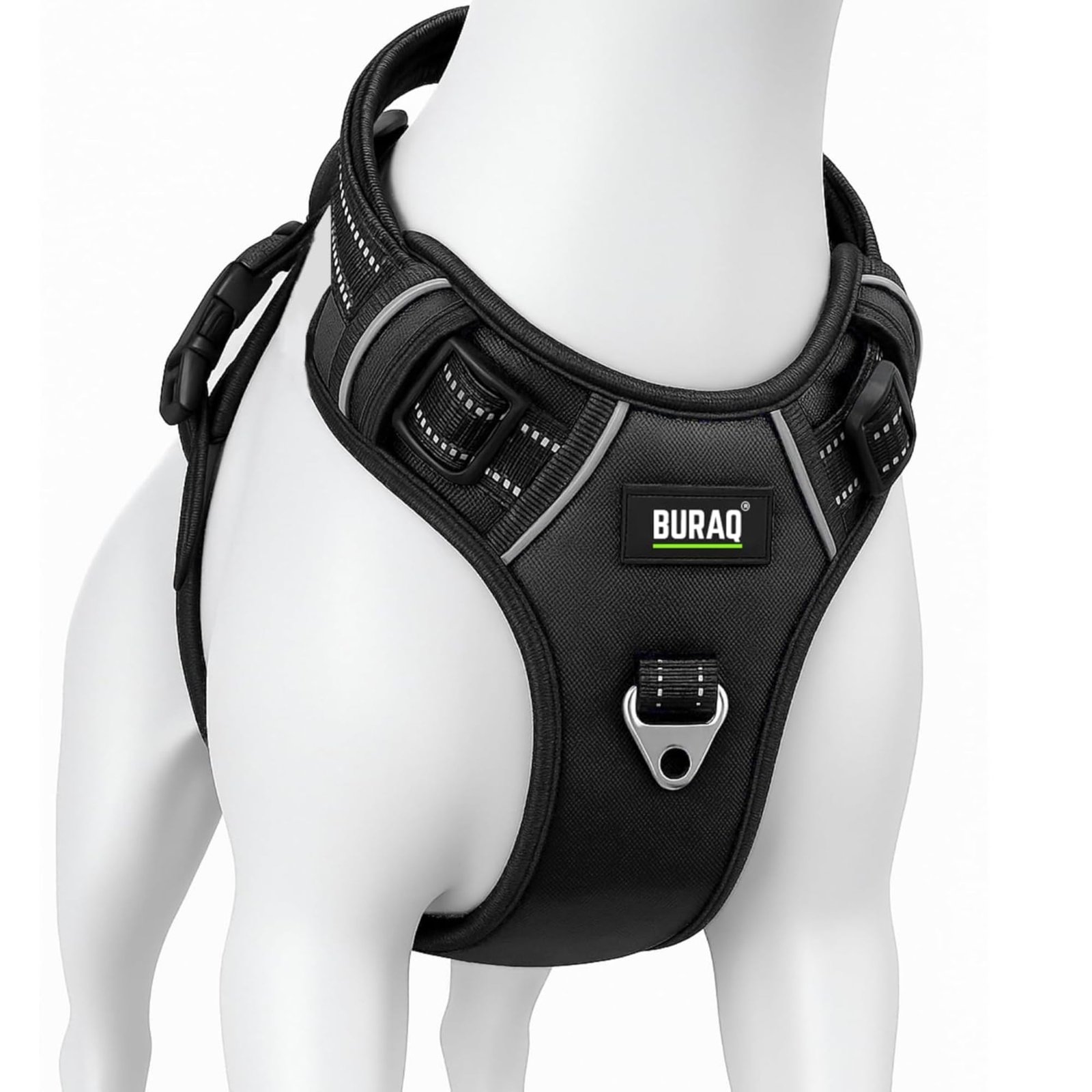 Buraq Pets No Pull Dog Harness | Soft Padded for Small to Large Dogs