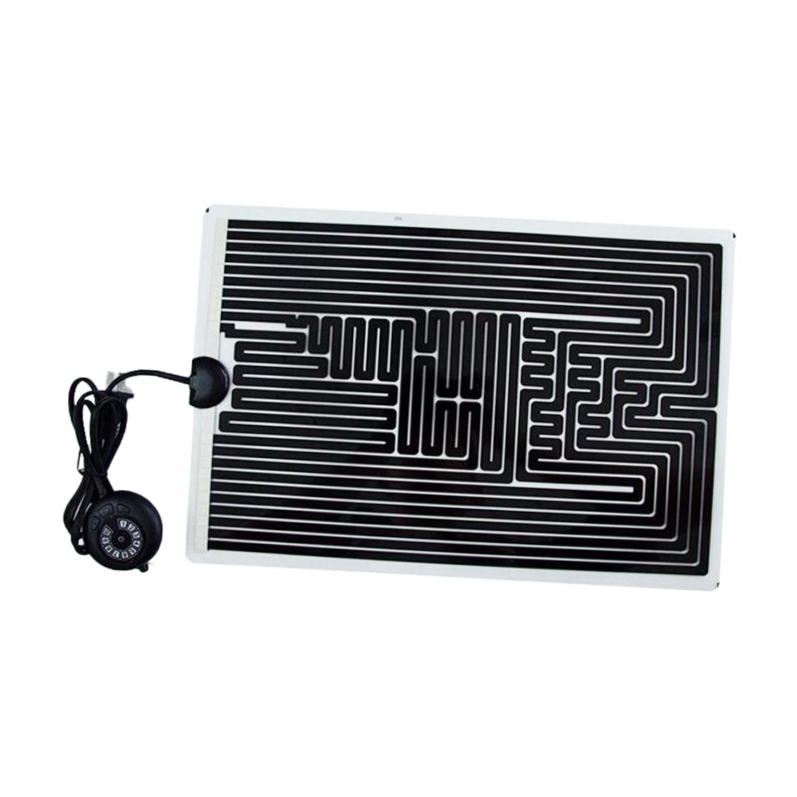 CALANDIS™ Reptile Heating Pad Under Tank Terrarium Heating Mat for Frogs Turtles Gecko 28x42cm | Reptile Supplies