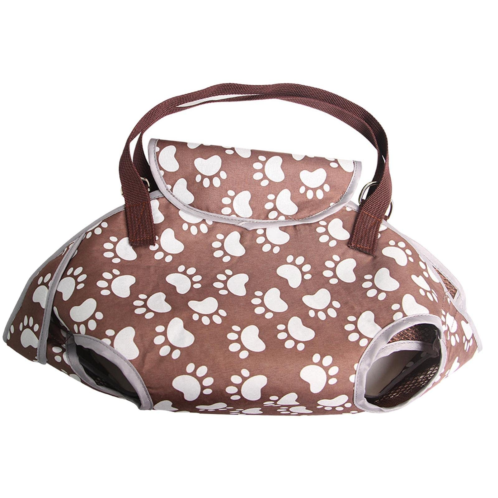 CB® Travel Shoulder Bag Comfortable Puppy Kitten Leg Out Cats Dog Pets Carrier Brown S|Pet Supplies | Dog Supplies | Carriers