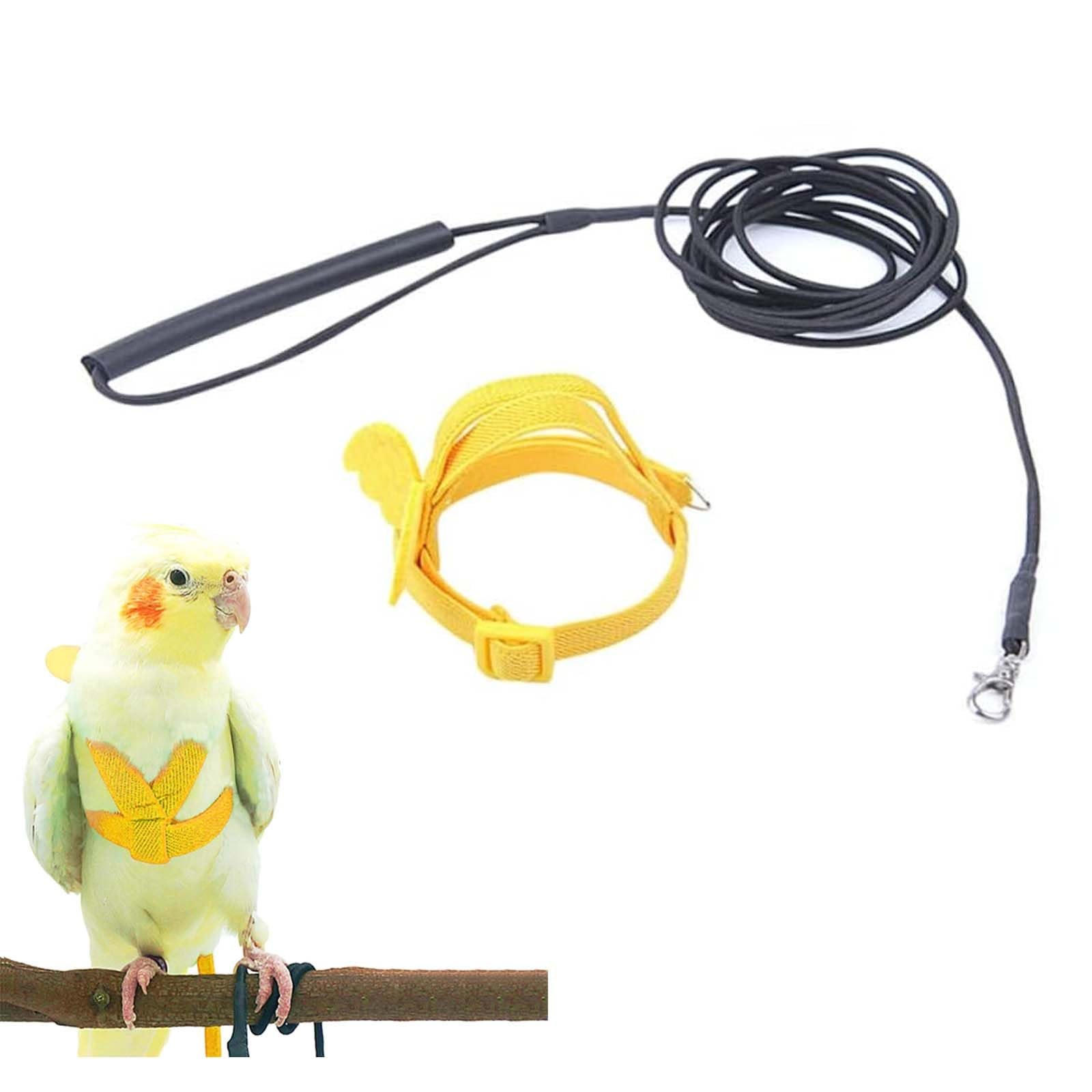 Chuppinz Adult Parrot Bird Harness, with Quick-Release Buckle