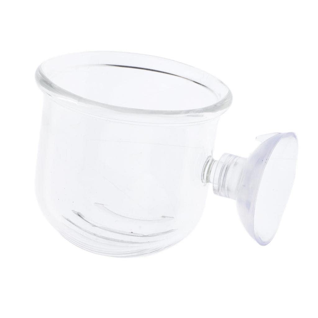 Club Bollywood®Fish Feeder Basket Aquarium Clear Live Worm Bloodworm Food Feeding Cup Seam Type| Feeders| Feeders|Pet Supplie