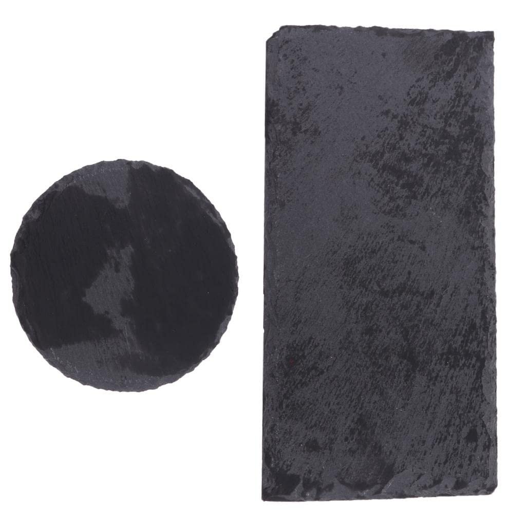 Club Bollywood®Turtle Dish for Reptile Amphibians Food Bowl Natural Rock Plate Rectangle|Pet Supplies | Reptile Supplies|1 Pi