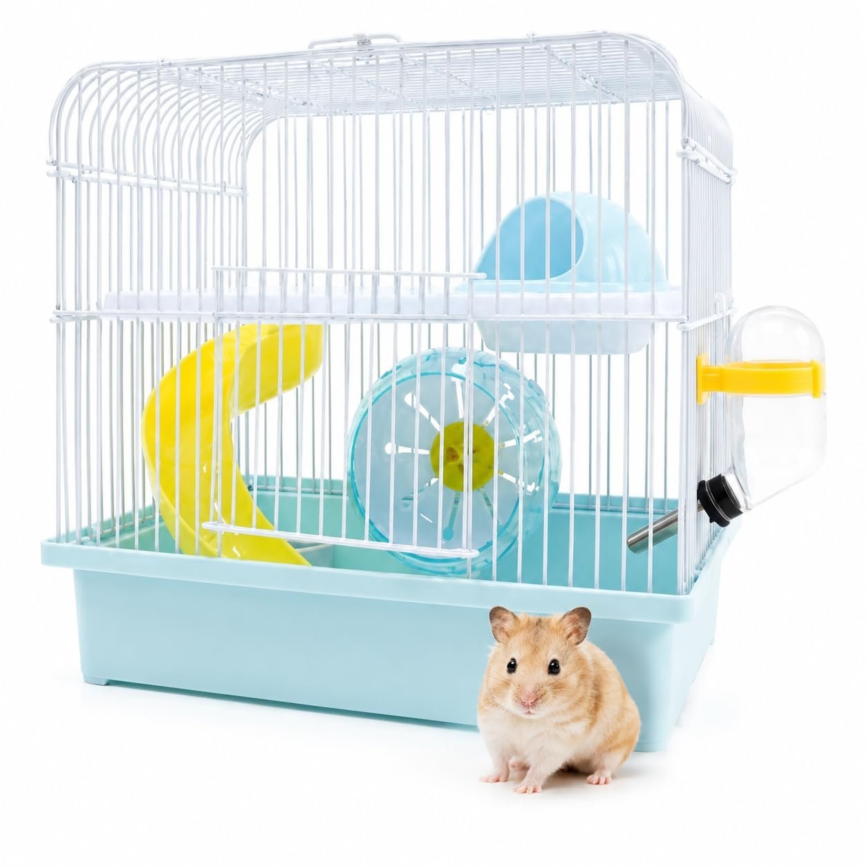Cozy Comfort Deluxe Hamster Cage (BC-166) Hamster House– Spacious Design, Durable Construction, Easy-Clean Features for Hamst