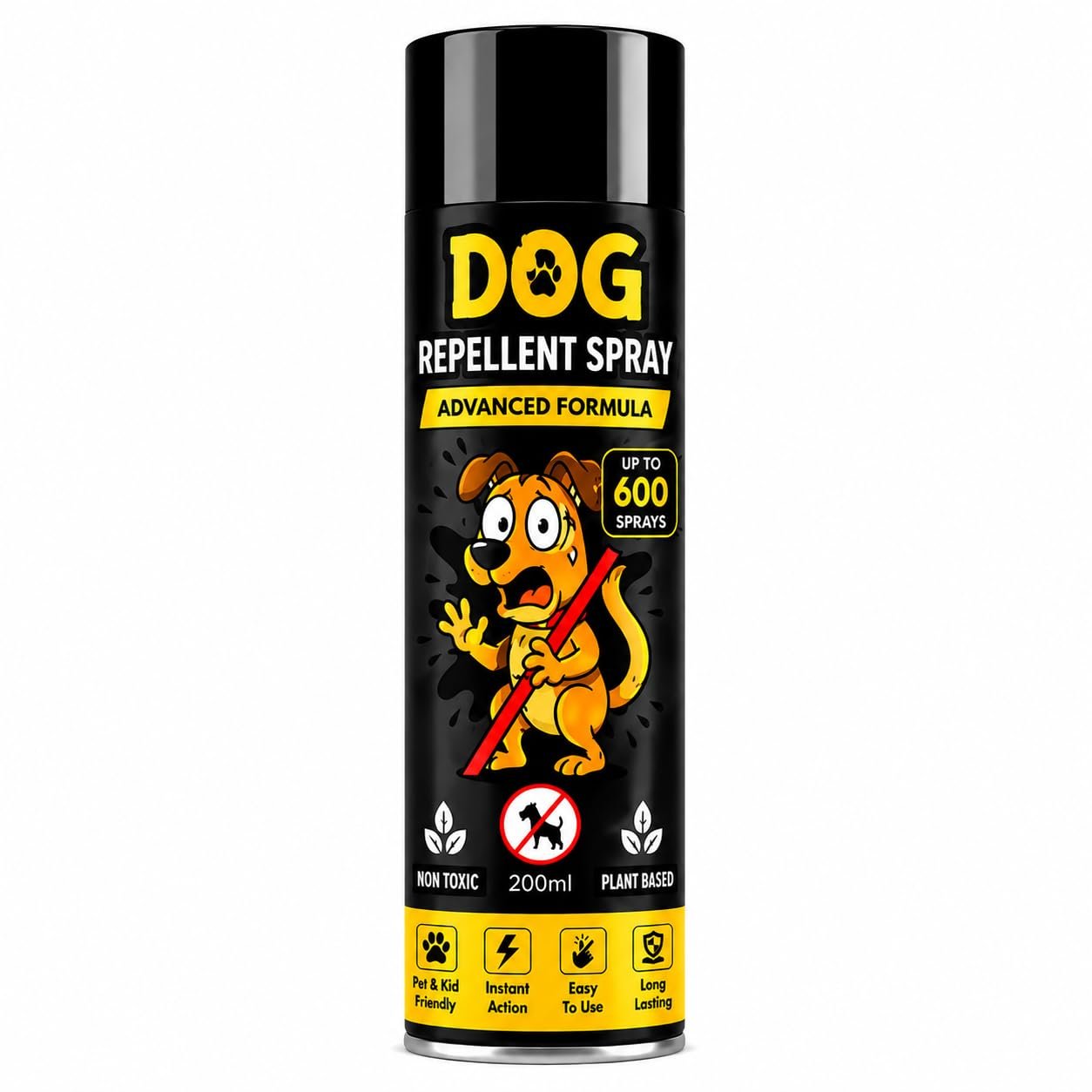Dog Deterrent Spray – Effective Dog Training & Repellent Formula for Indoor & Outdoor Use | Non-Toxic & Fast-Acting 200ML