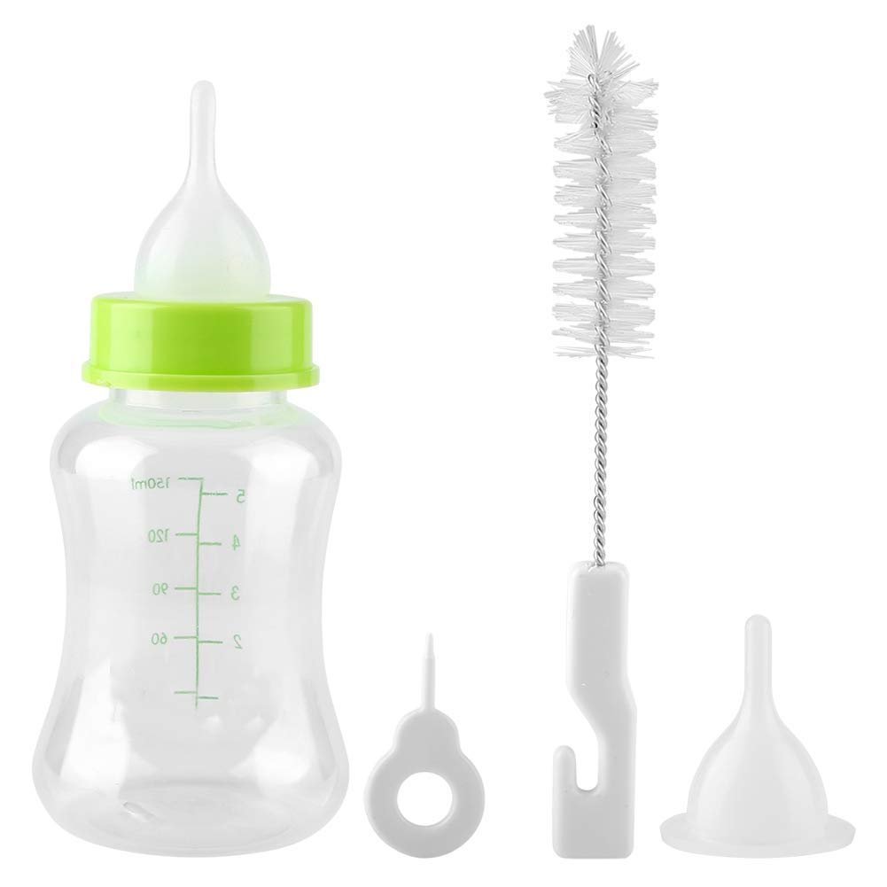 Dog Trust Milk Feeding Bottle Set for Puppies, Cats, Dog, Kitten, Rabbit (Color May Vary)