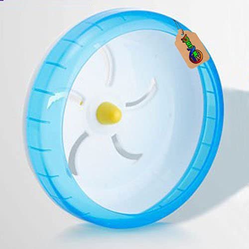 DreamAuro Jumbo Cage Attachment Running Cum Jogging Cum Exercise Wheel for Hamster, Dwarf, Gerbil, Mice and Mouse (17.5 cm, B