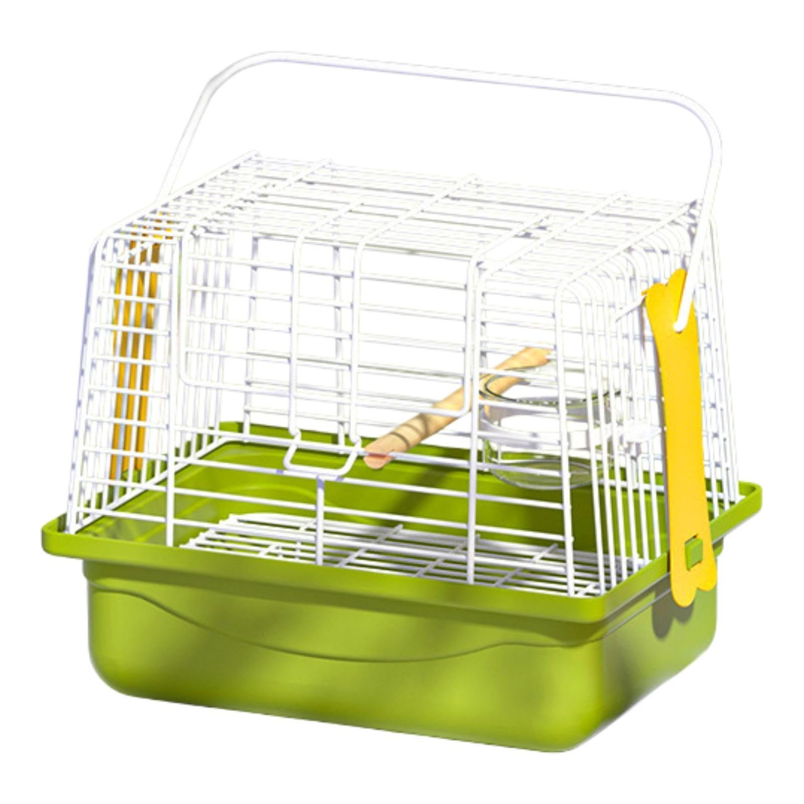 Enakshi® Bird Travel Carrier Cage with Stand for Visit Shopping Outdoor Adventure Set of 3|Pet Supplies | Bird Supplies | Cag