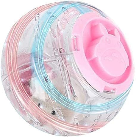 Flash Hamster Crystal Ball 20cm Running Activity Exercise Ball Toy Transparent Hamster Ball Small Animals - Colors May Vary