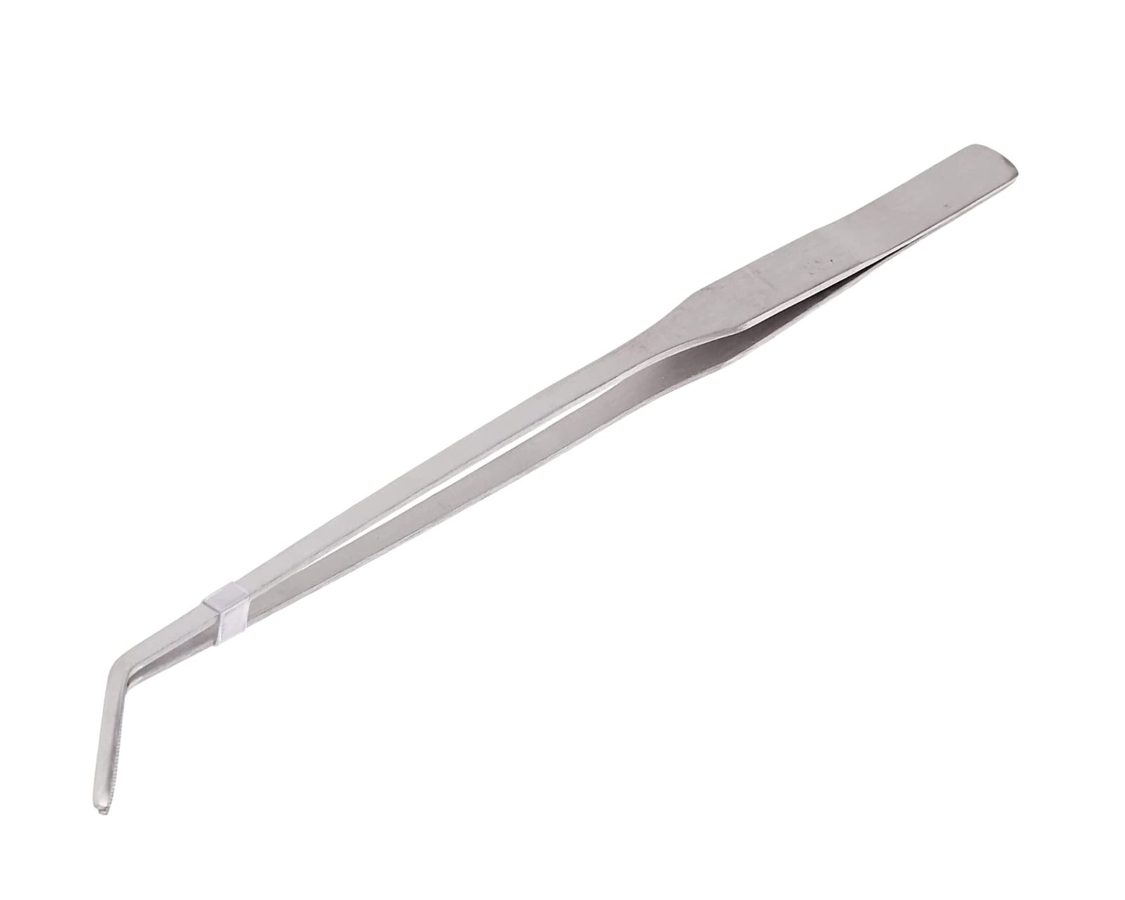 Foodie Puppies Durable & Corrosion Resistant Stainless Steel Tweezer - 38cm (Large) | (Curved Tweezer) for Aquarium/Fish Tank