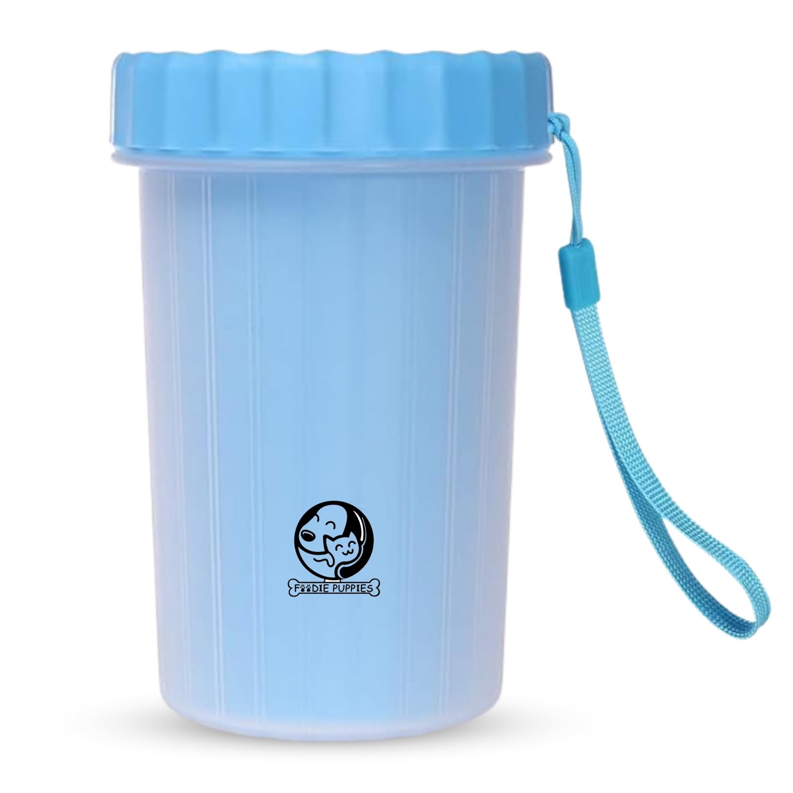 Foodie Puppies Foot Washing Cup, Pet Paw Cleaner Portable Dog Paw Washer with Soft Silicone Bristles for Quickly Cleaning Pet