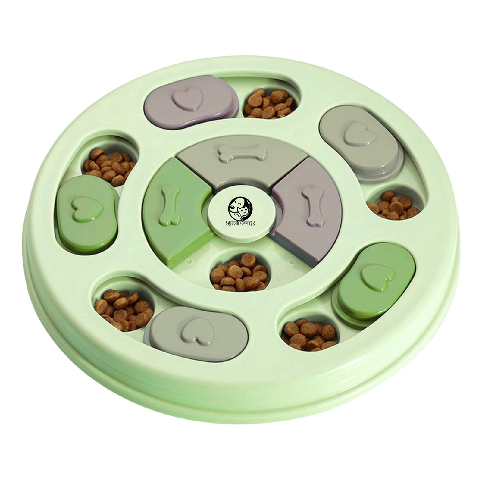 Foodie Puppies Pet Puzzle Toy for Dispensing Treats, Pet Toys Game for Training and Slow Feed, Non-Slip Feeder Designed for D
