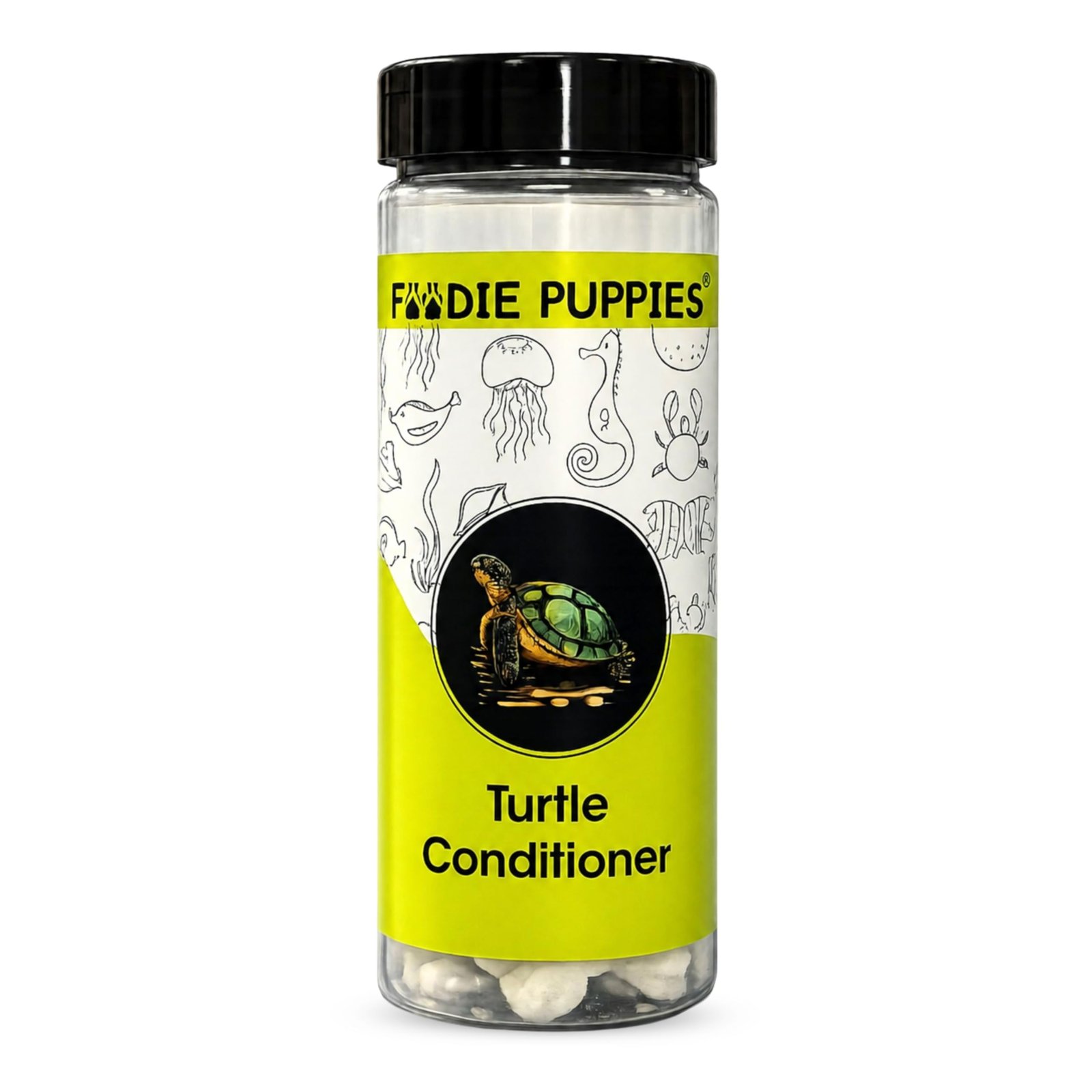 Foodie Puppies Turtle Conditioner Blocks for Aquatic Turtles (Pack of 2) | Calcium & Vitamin D3 Enriched Formula | Supports S