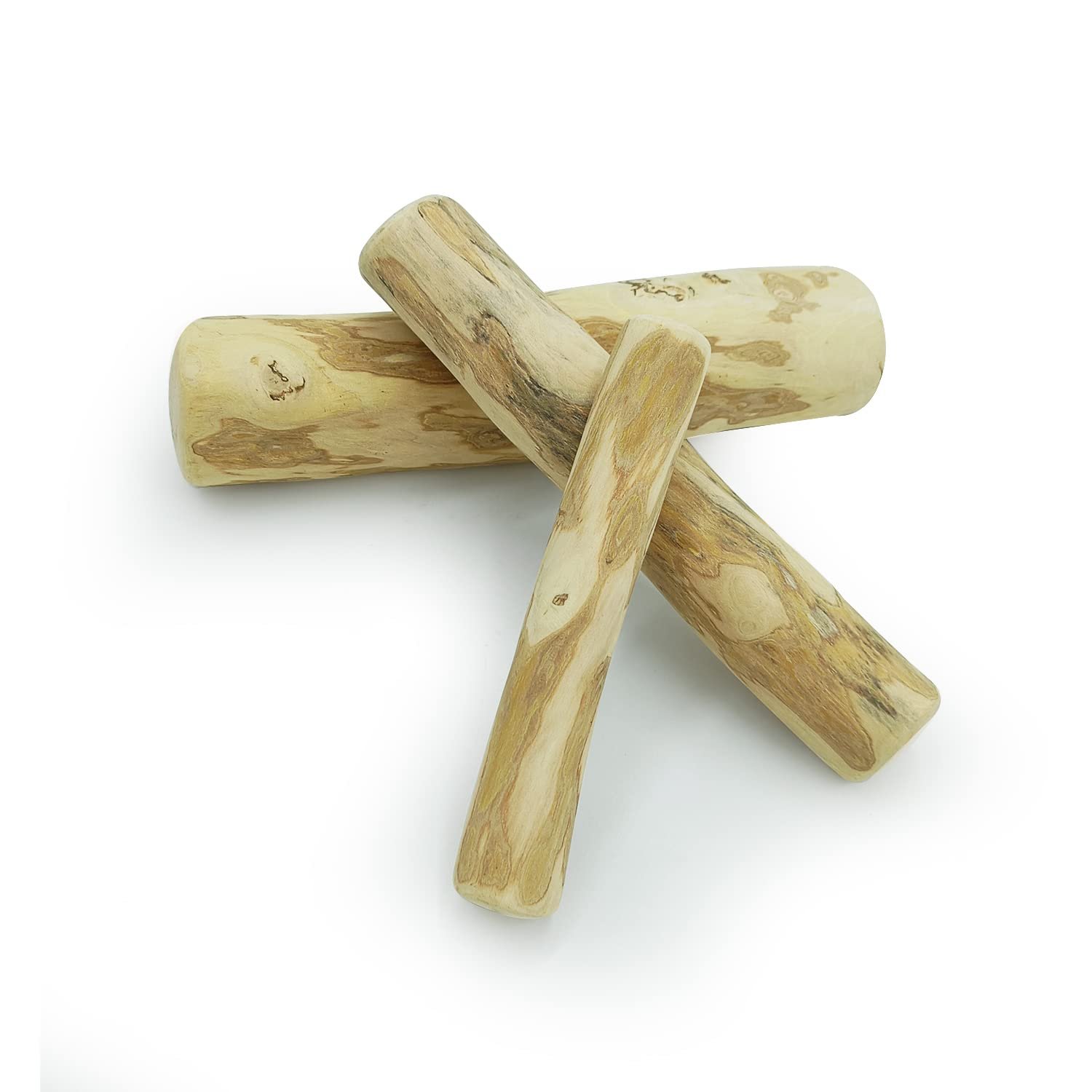 Goofy Tails Coffee Wood Dog Chew Toy | Splinter-Free, Caffeine-Free Natural Dog Dental Stick | Safe Puppy Toy | Chew Toys for