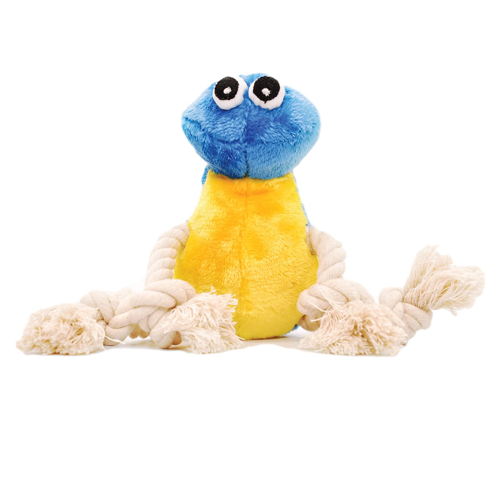 Goofy Tails Furry Bird Dog Toys | Light Chewers | Plush Toy | Rope Toy | Soft Dog Toys for Puppy