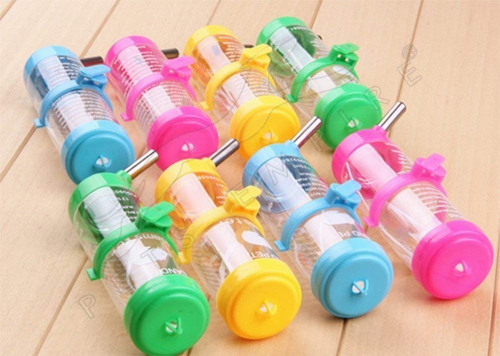 Hamster Automatic Non-Drip Water Bottle Small Animal No-leaking Water Dispenser - Leak-Proof Rodent Pet Water Drinker - Drip-