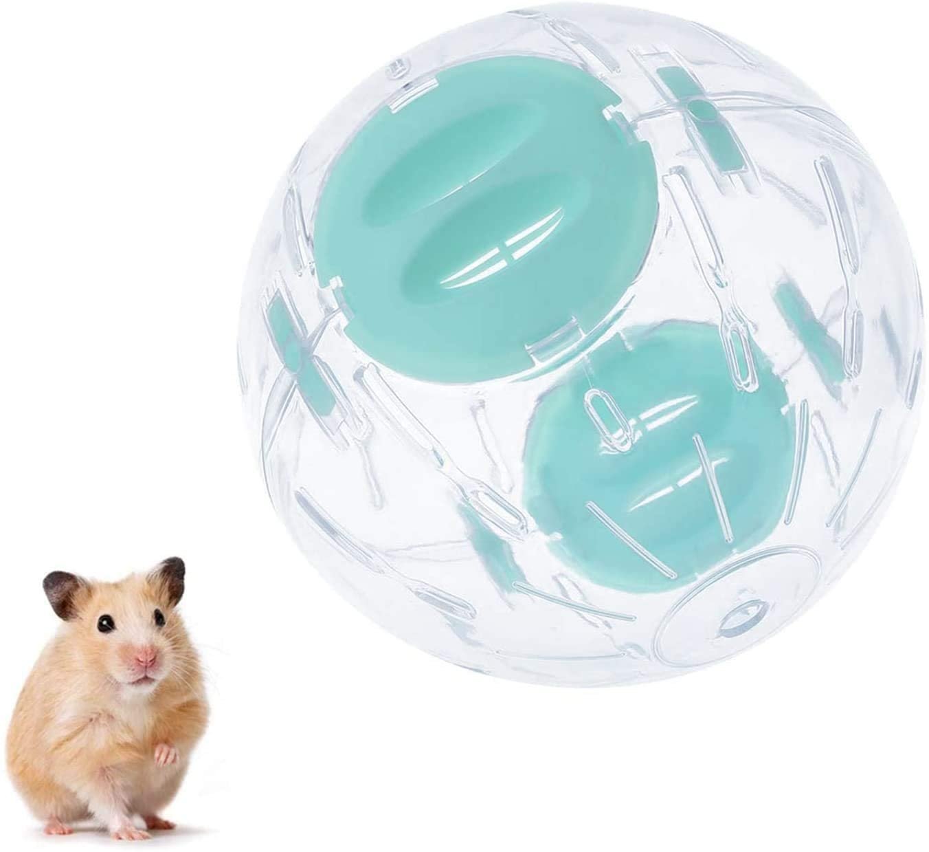 Hamster Running Ball '16CM' Hamster Exercise Wheels Crystal Running Ball for Hamsters Run-About Exercise Ball Fitness Wheels