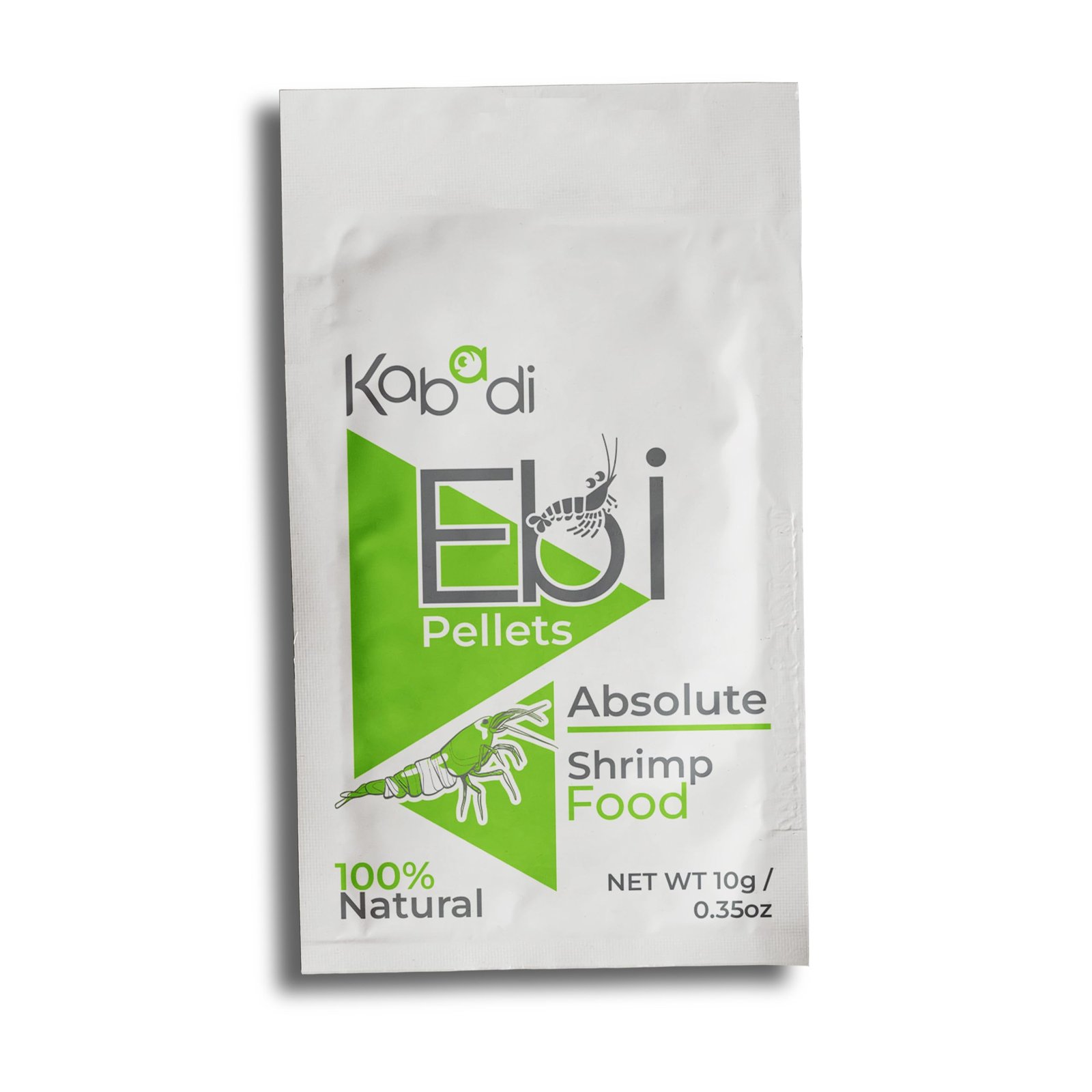 Kabadi Aquatic EBI Pellet Absolute for Shrimp Natural Organic Food Pellet for Shrimp