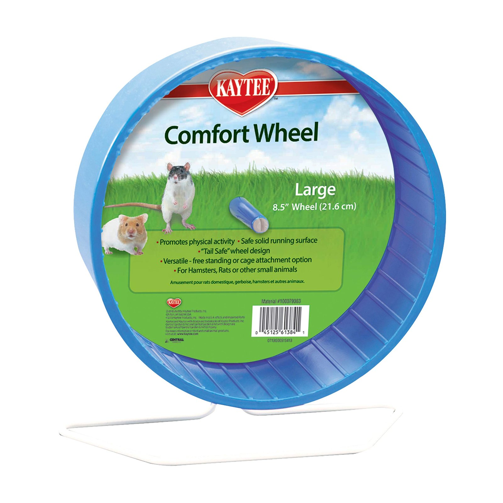 Kaytee Comfort Exercise Wheel, 8.5", Large