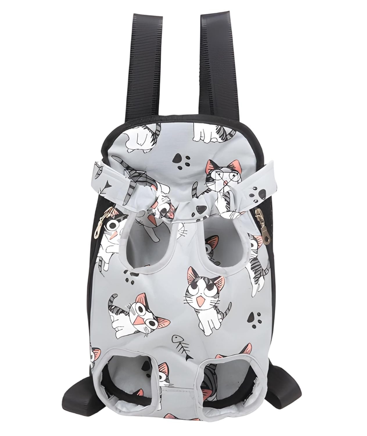 KittuPet Cat Carrier Backpack, Spacious and Comfortable Pet Travel Bag with Ventilation, Adjustable Straps for Hiking, Biking