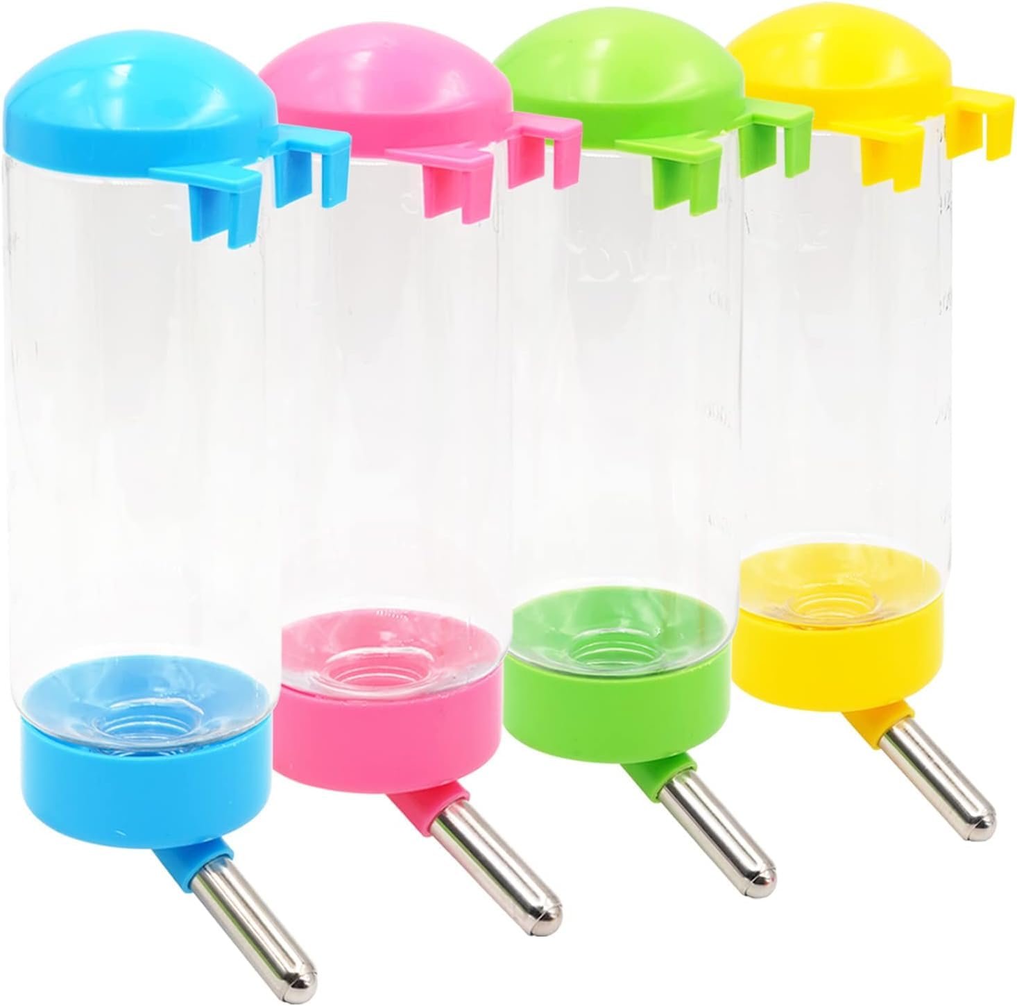 KittuPet Pet Automatic 500 ML Drinking Water Feeder Bottle for Cat Dog Rabbit Hamster Gerbil, Multi-Color (Pack of 1)