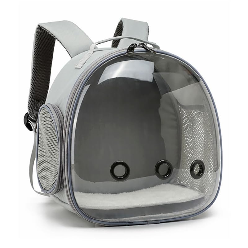 KIUBARCI Animal Carrier Backpack Travel Portable Small Breathable Backpack for Hamster Pet Bag Guinea Pig Carrier Rabbit Bird