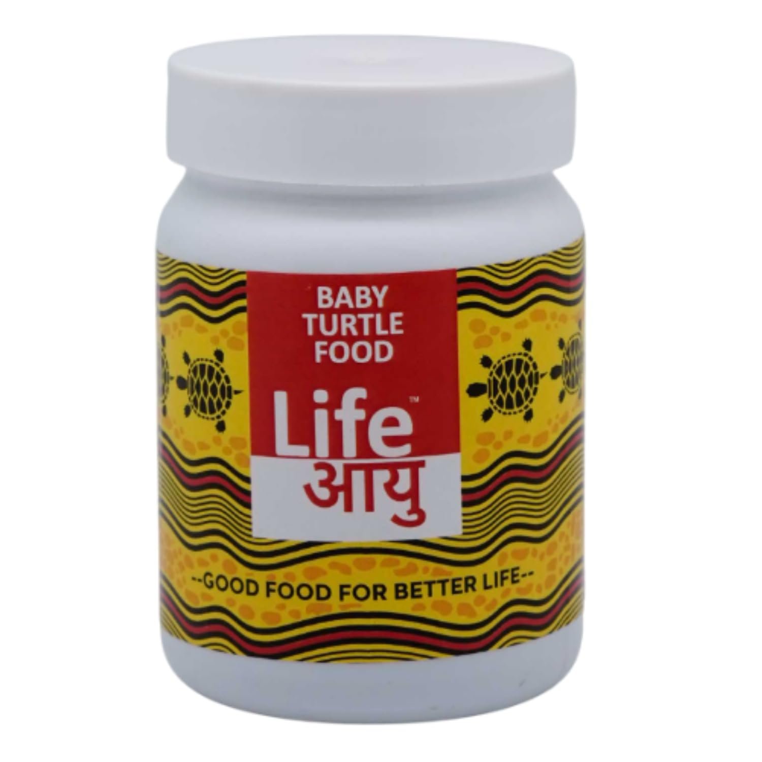 Life AAYU Baby Turtle Food | Ayurvedic Handmade Pellets for Shell Growth, Calcium & Vitality (70 GMS)
