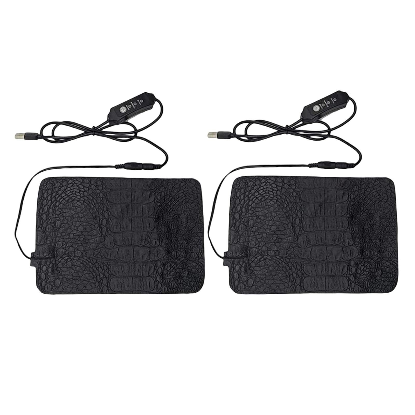 LOOM TREE® 2X Pet Heating Pad Blanket Thermal Warm for Cats Dogs Indoor Kitten 15Cmx22Cm | Reptile Supplies