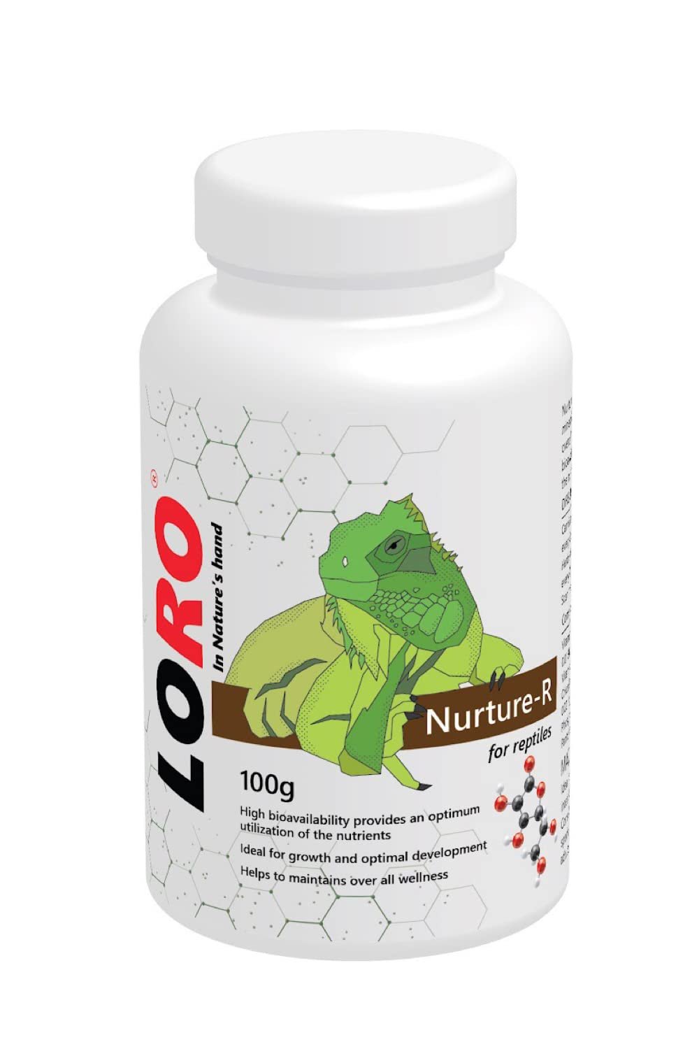 Loro Nurture-R for Reptiles | Premium Vitamin Supplement for Breeding Reptiles: Enhances Immunity, Promotes Breeding, and Gua