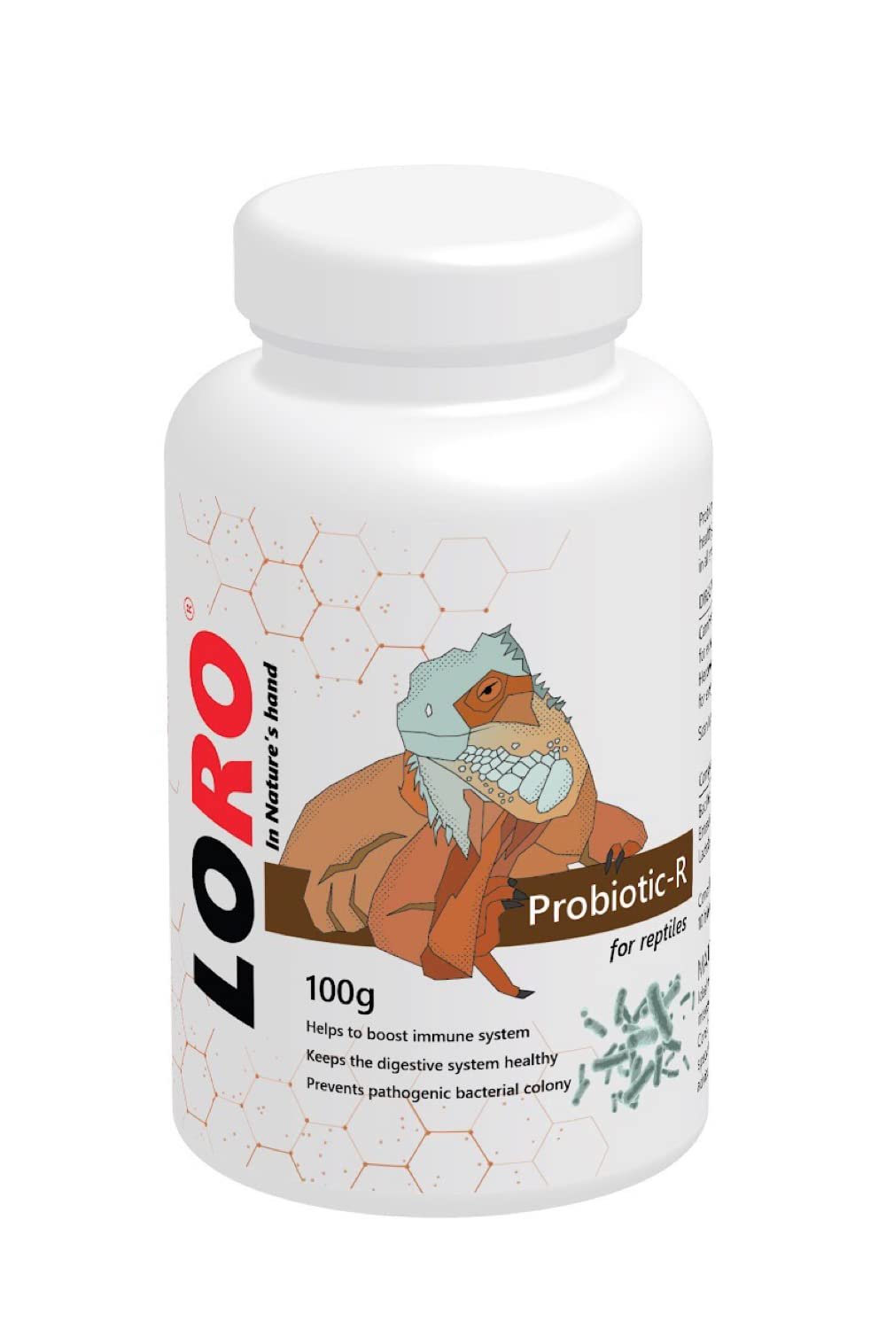 Loro Probiotic-R: Advanced Probiotic Supplements for Breeding Reptiles. Boosts Body Weight, Strengthens Immunity, Aids Breedi