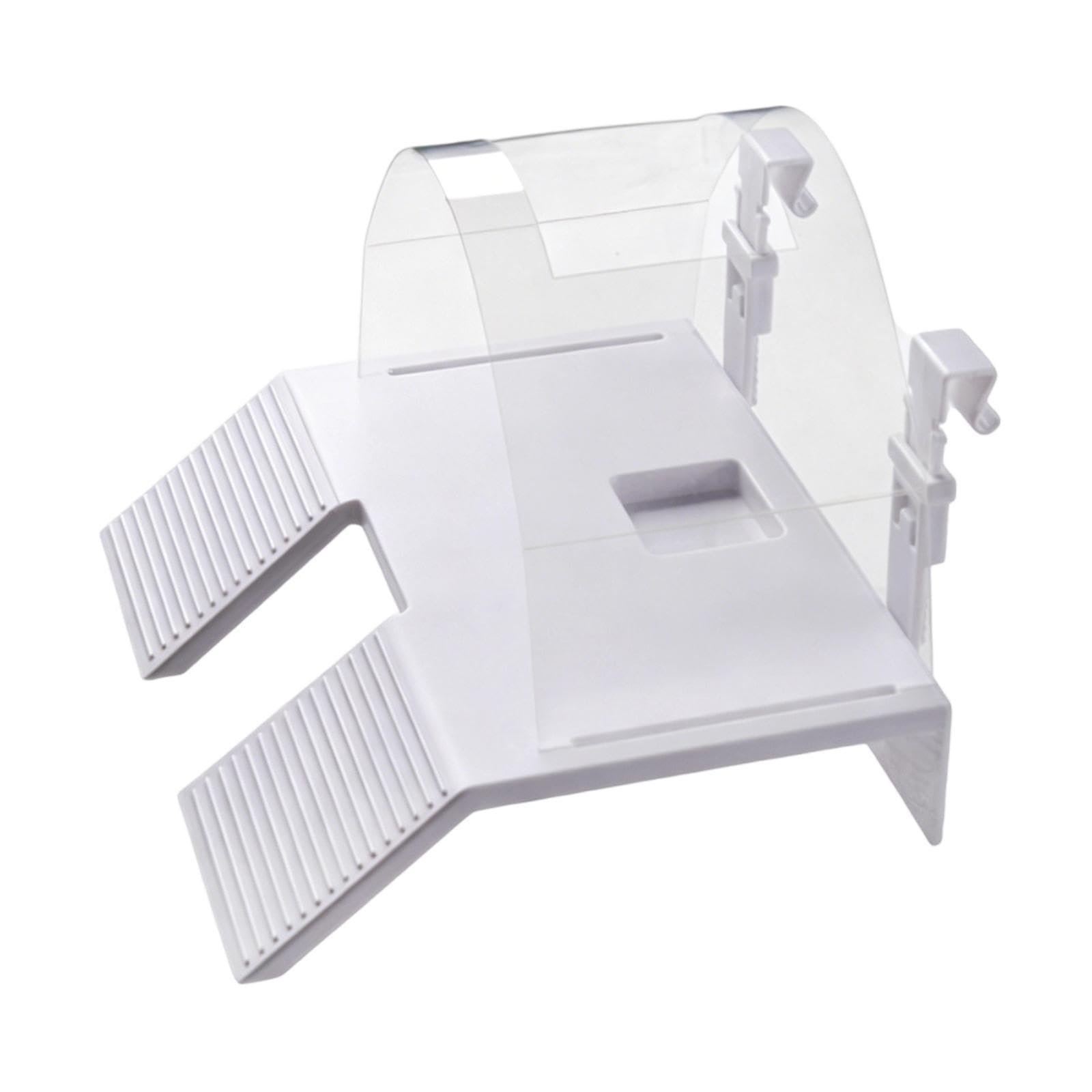 Meadawgs®Turtle Basking Platform Tank Accessories with Double Hooks Stable Heavy Duty Large White|Pet Supplies|Reptile Suppli
