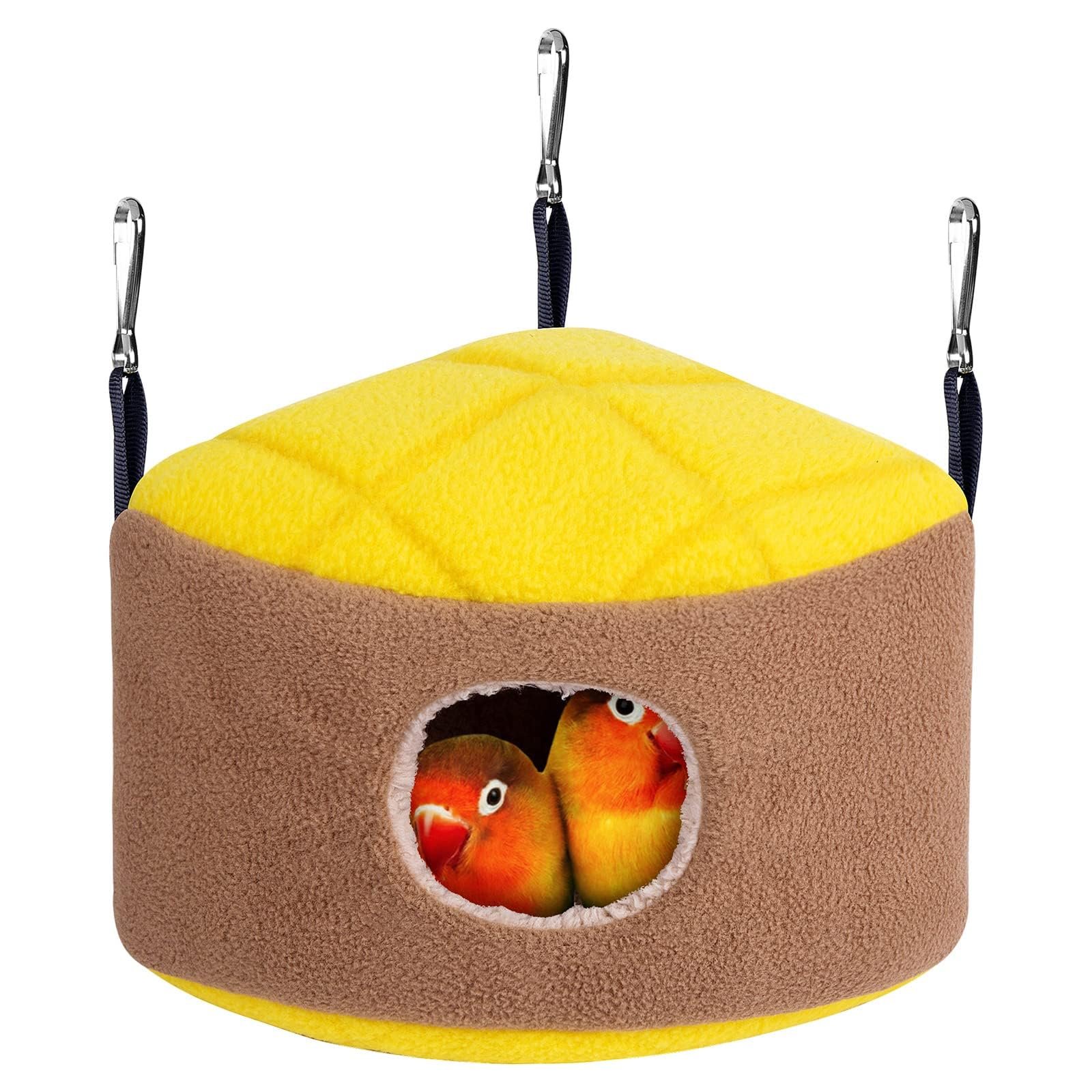 Parrot House, Sugar Glider Cage, Pet Carrier for Small Animals, Portable Pouch for Travel, Vet Visits and Daily Outings, 9.4x
