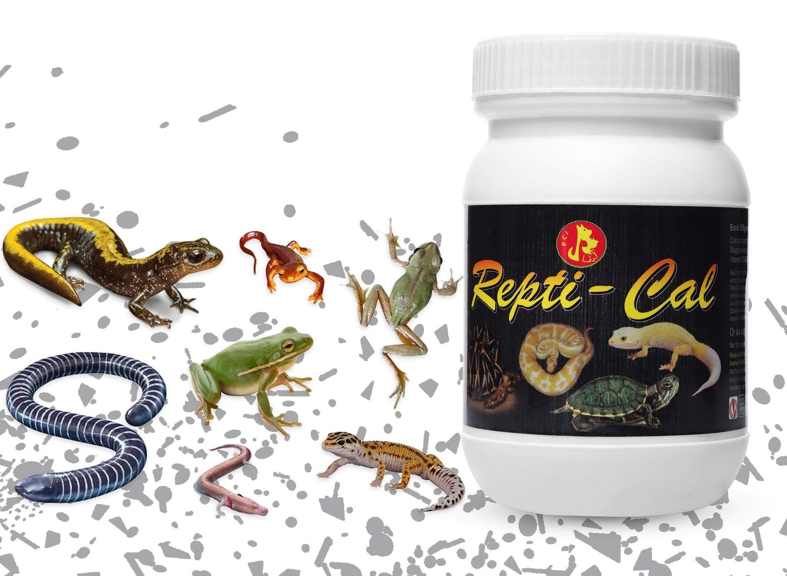 Pet Care International (PCI) Repti-Cal || Provide Essential Calcium & Vitamin D3 || Healthy Reptile and Amphibians Healthcare