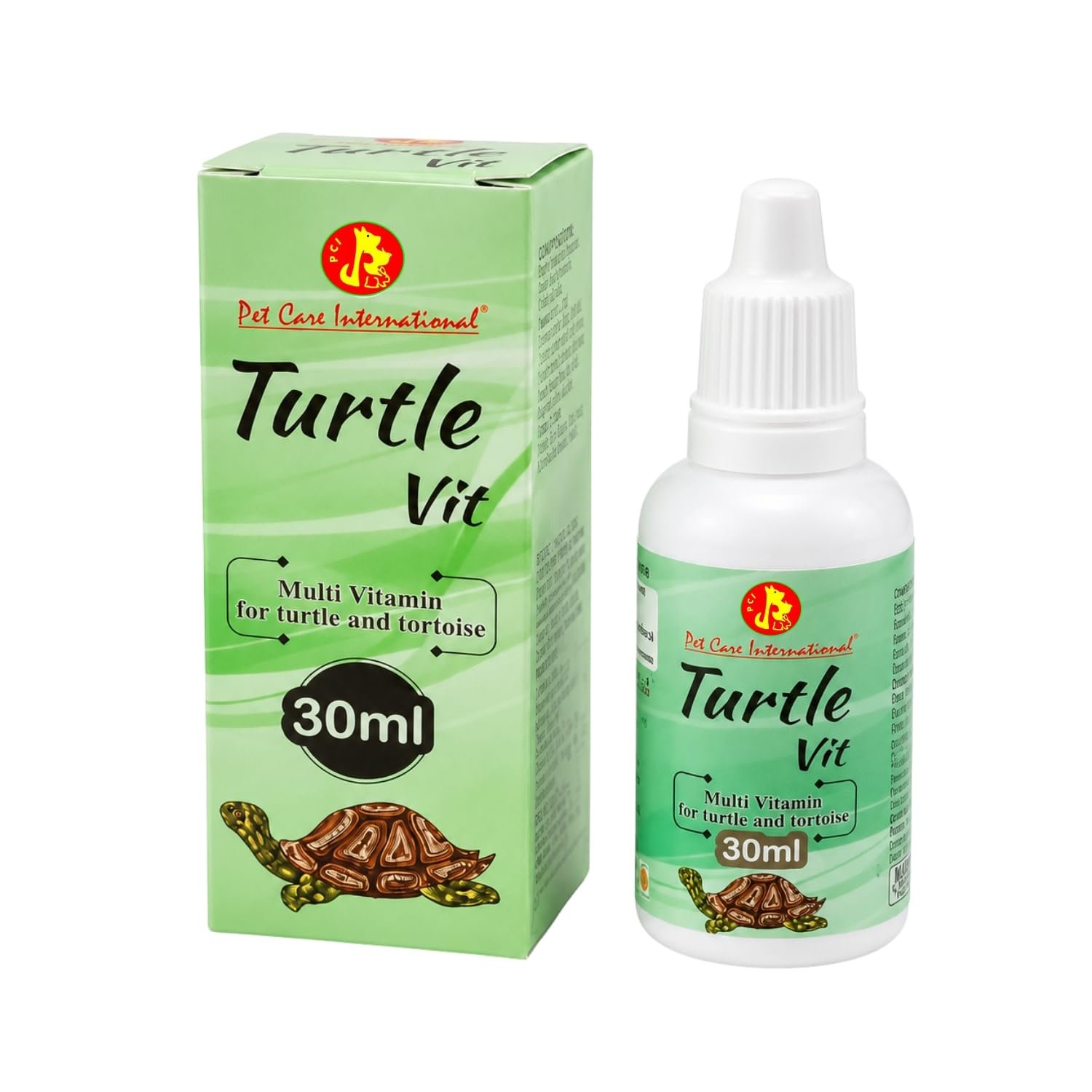 Pet Care International (PCI) Turtle VIT Drop to Provide Essential Vitamins and Nutrients to Turtle for Better Healthy Healthc