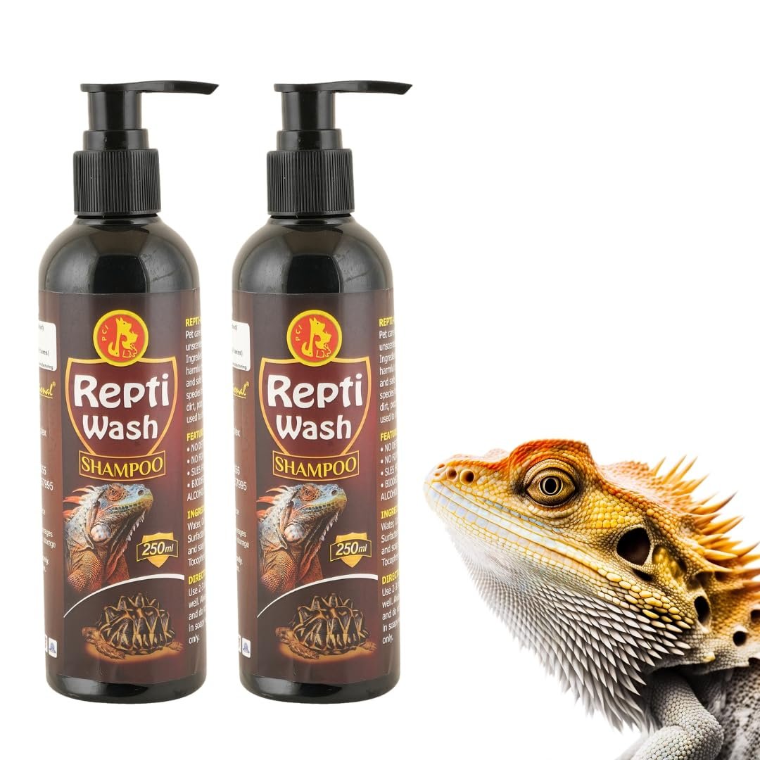 Pet Care International Reptile Shampoo Repti Wash - Gentle and Moisturizing, Keep Your Scaley Companion Clean and Comfortable