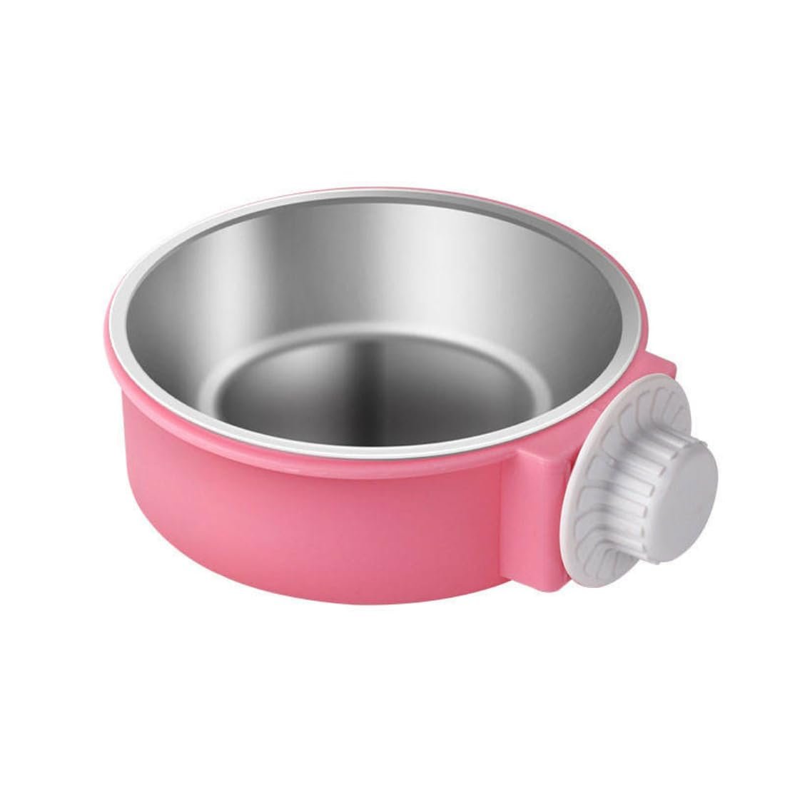 PET FUN Plastic Cage Bowl for Pets | Durable Food & Water Feeder Bowl for Rabbits, Guinea Pigs, Hamsters, Birds & Small Anima