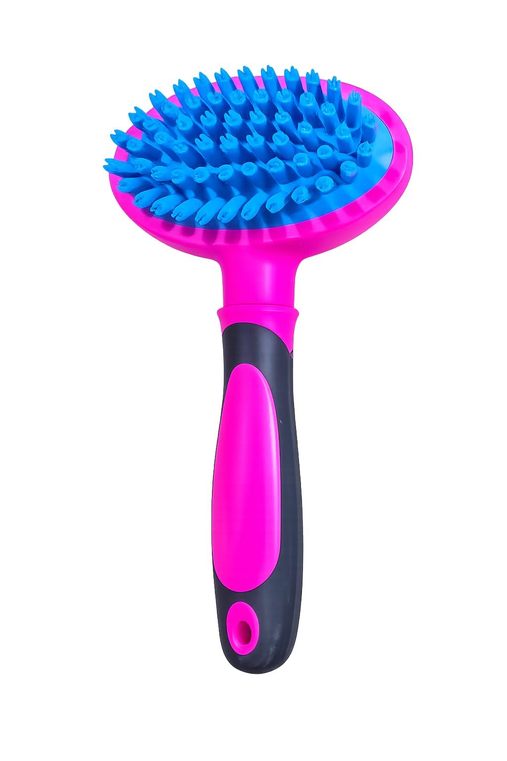 PetOPets Silicone Pet Grooming Brush for Dogs & Cats – Soft Deshedding, Hair Remover & Bath Massage Comb with Ergonomic Handl