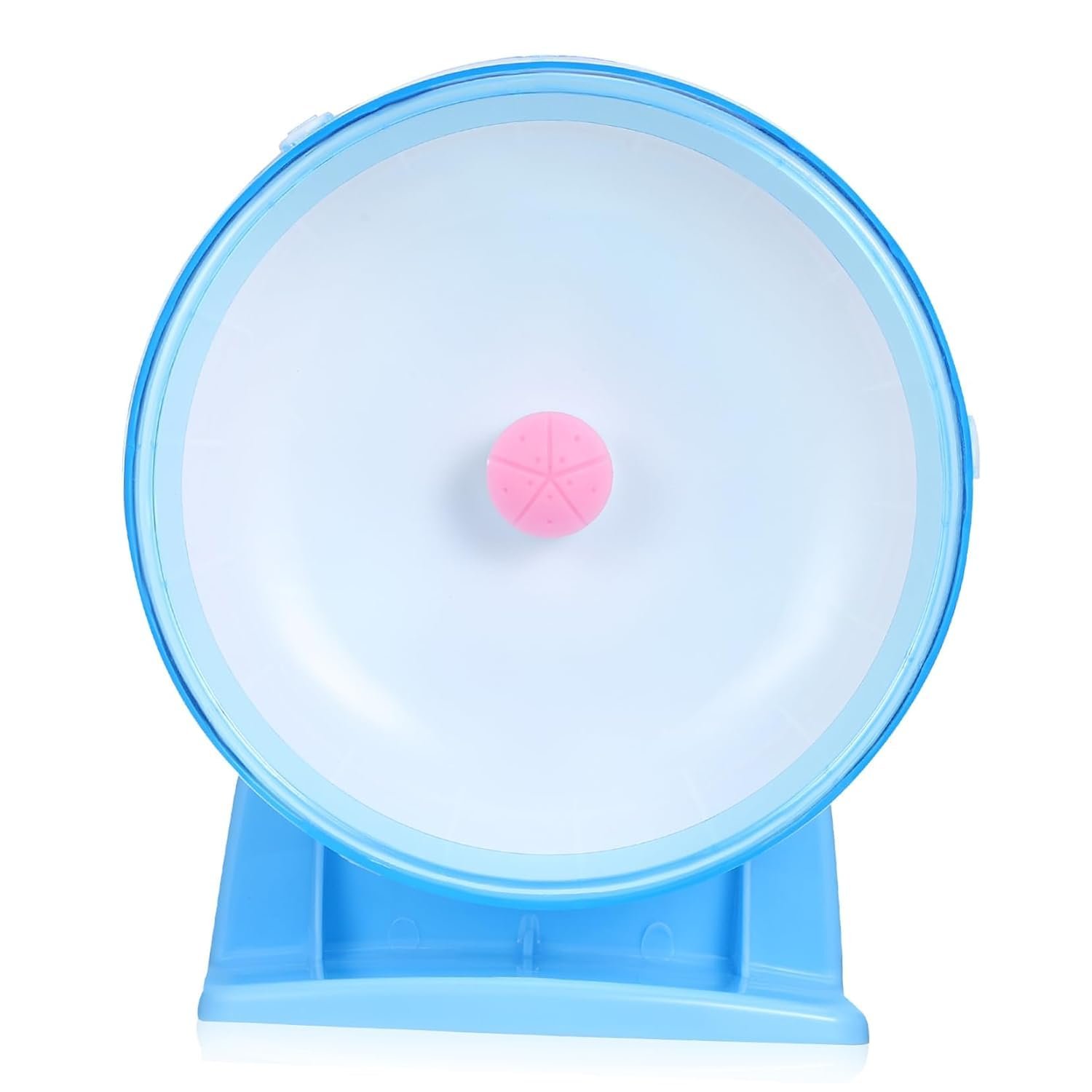 Pets Wizard - 14 Cms / 5.5 Inches Jumbo Running Exercise Wheel for Hamster/Dwarf/Gerbil/Mice with Cage Attachment Knob & Stan
