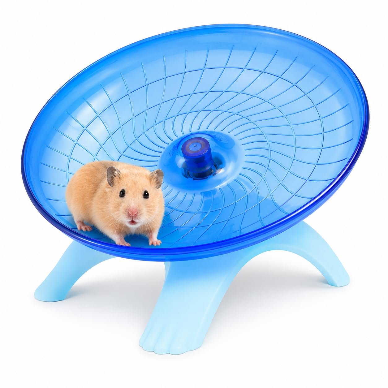 PetVogue Hamster Flying 7" Silent Running Exercise Wheel for Hamsters, Mice,Hedgehog and Other Small Pets, Anti Slip Running