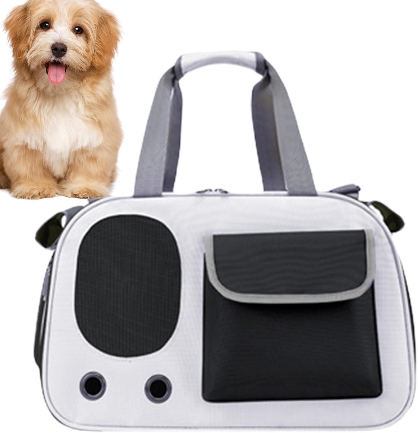 Prakal Cat Backpack, Pet Carrier for Cats Small Dogs Puppies, Kittens, Rabbits, Cat Carrier Backpacks for Travel, Hiking, Out